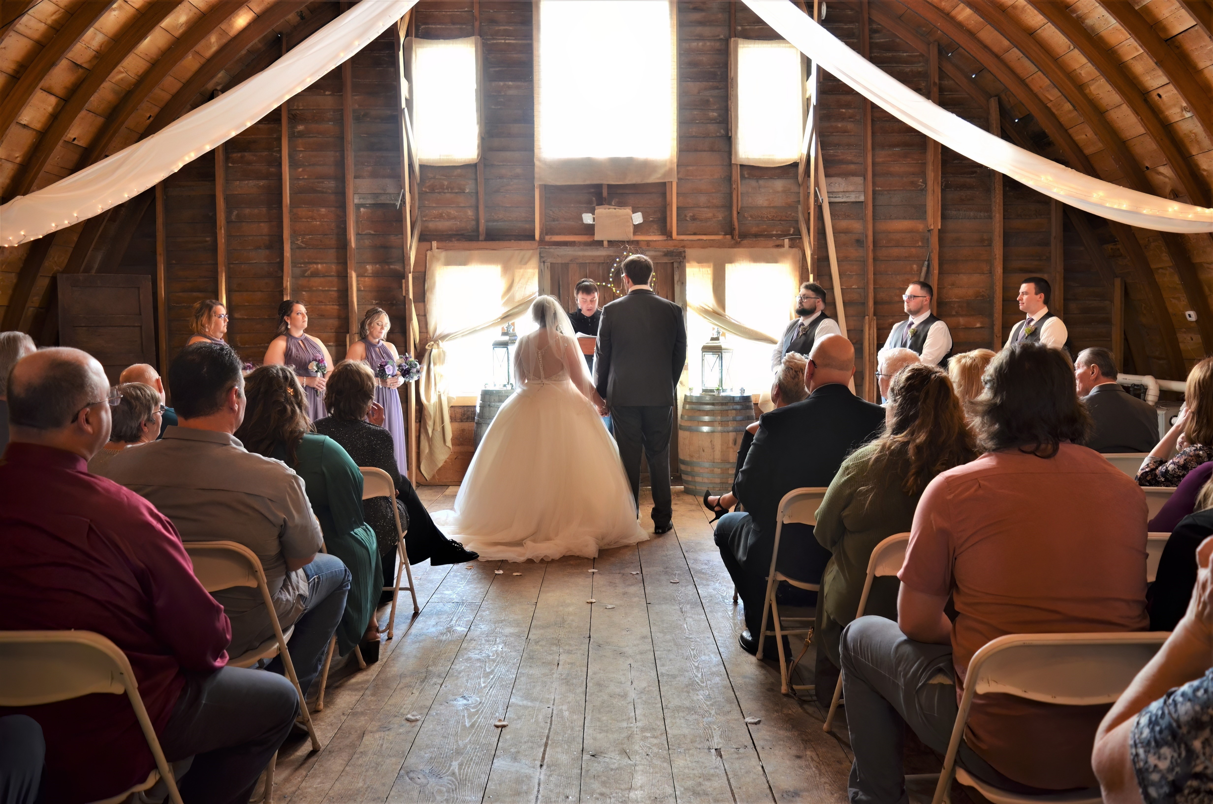 Wedding at The Barn, Dunvilla, MN by Lance Albers