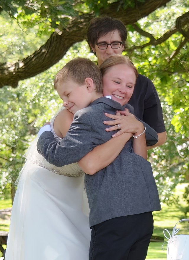 Bride Hugging her Stepson
Lance Albers Photography