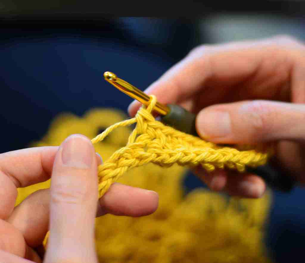 Busy Fingers Knit, Hands Crocheting (by Lance Albers)