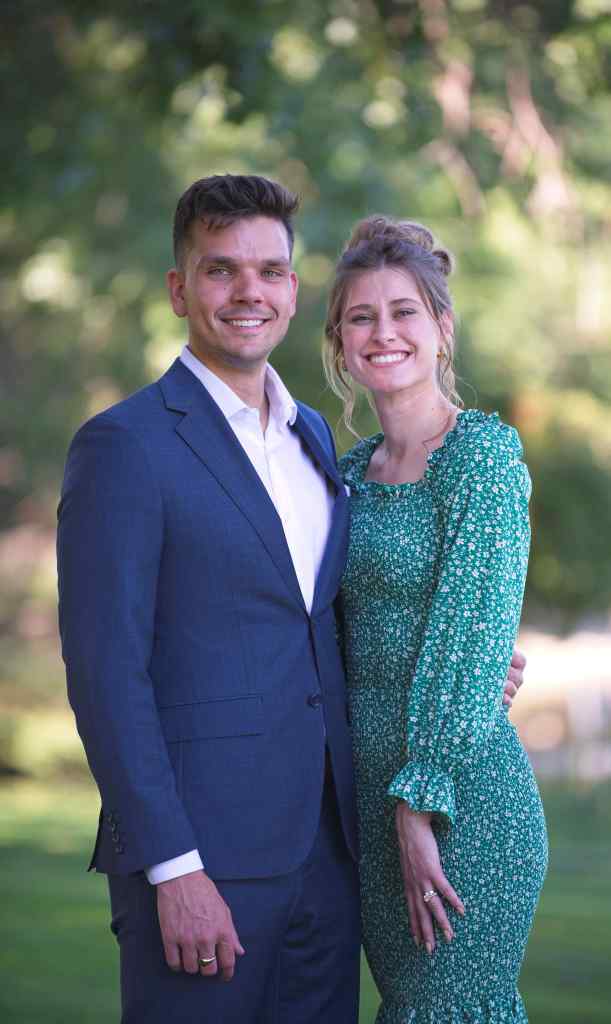 Daughter of the Groom with Boyfriend by Lance Albers