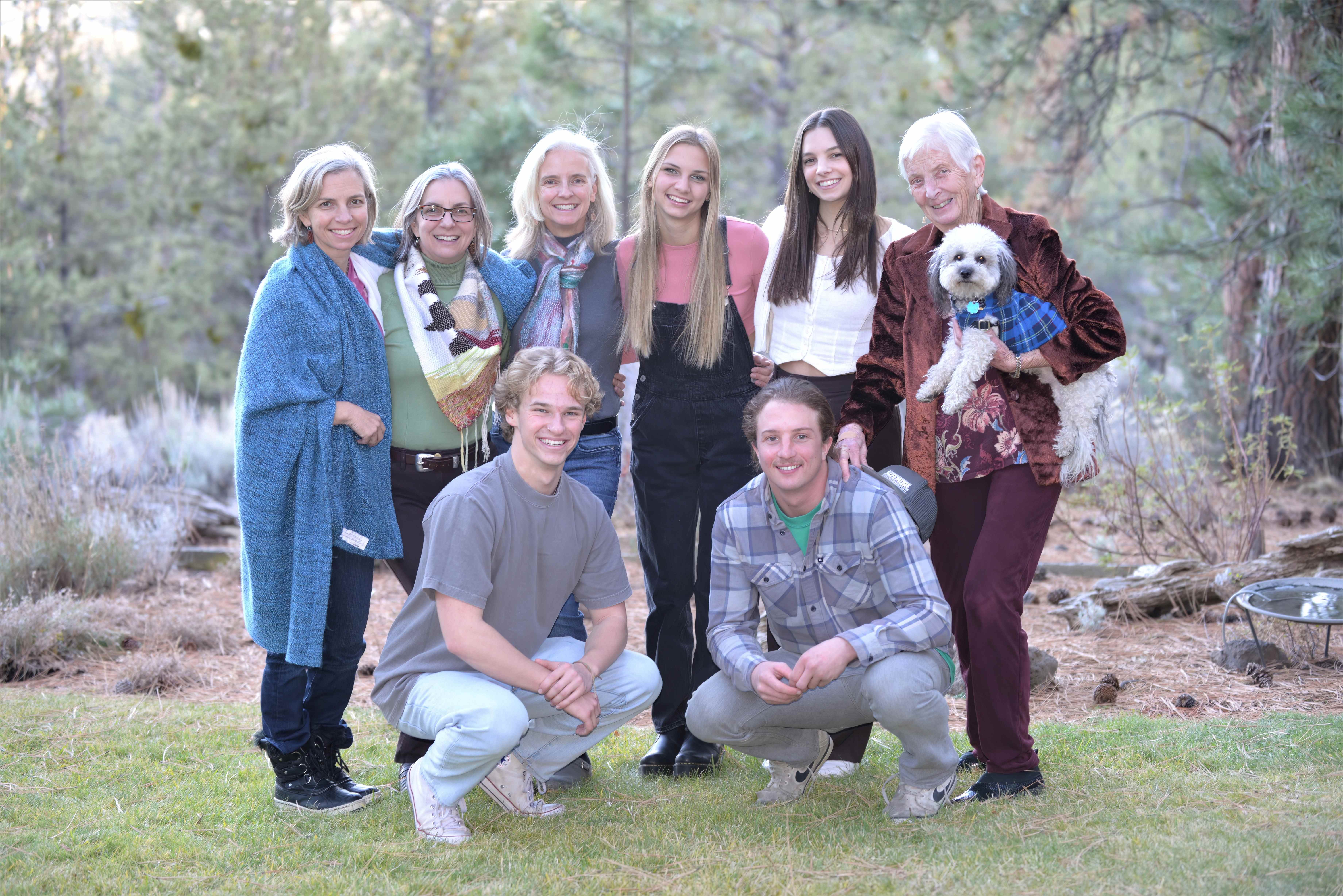 Bell Family Group Portrait by Lance Albers