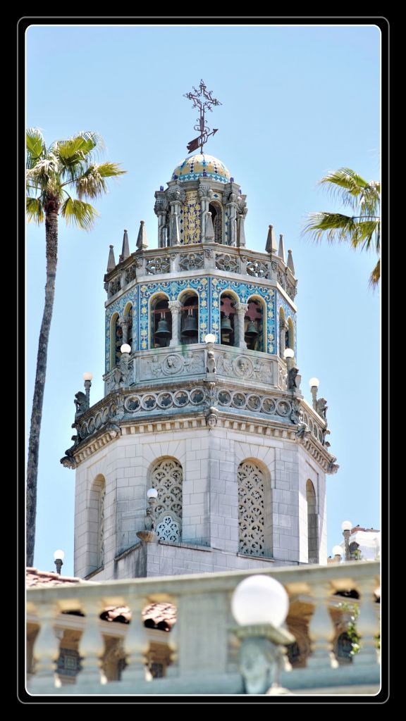 Bell Tower at Hearst Castle by Lance Albers