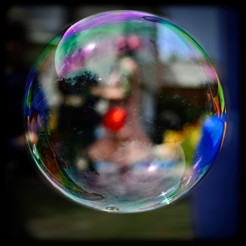Birthday Party Bubble by Lance Albers