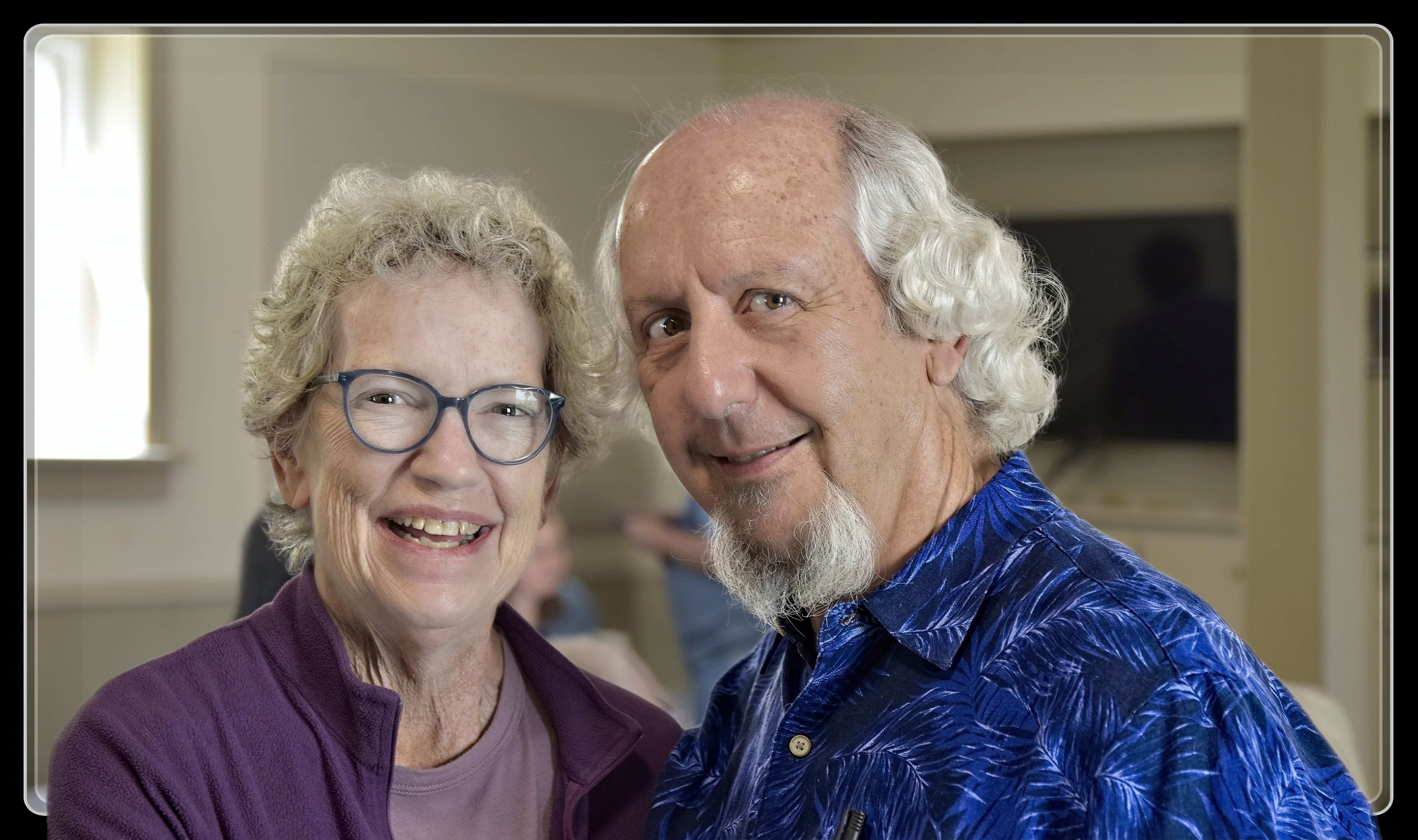 John Salmen and wife Ann Scher (Lance Albers Photography)