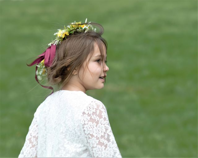 Little Girl vintage Nikon Lens Photography by Lance Albers