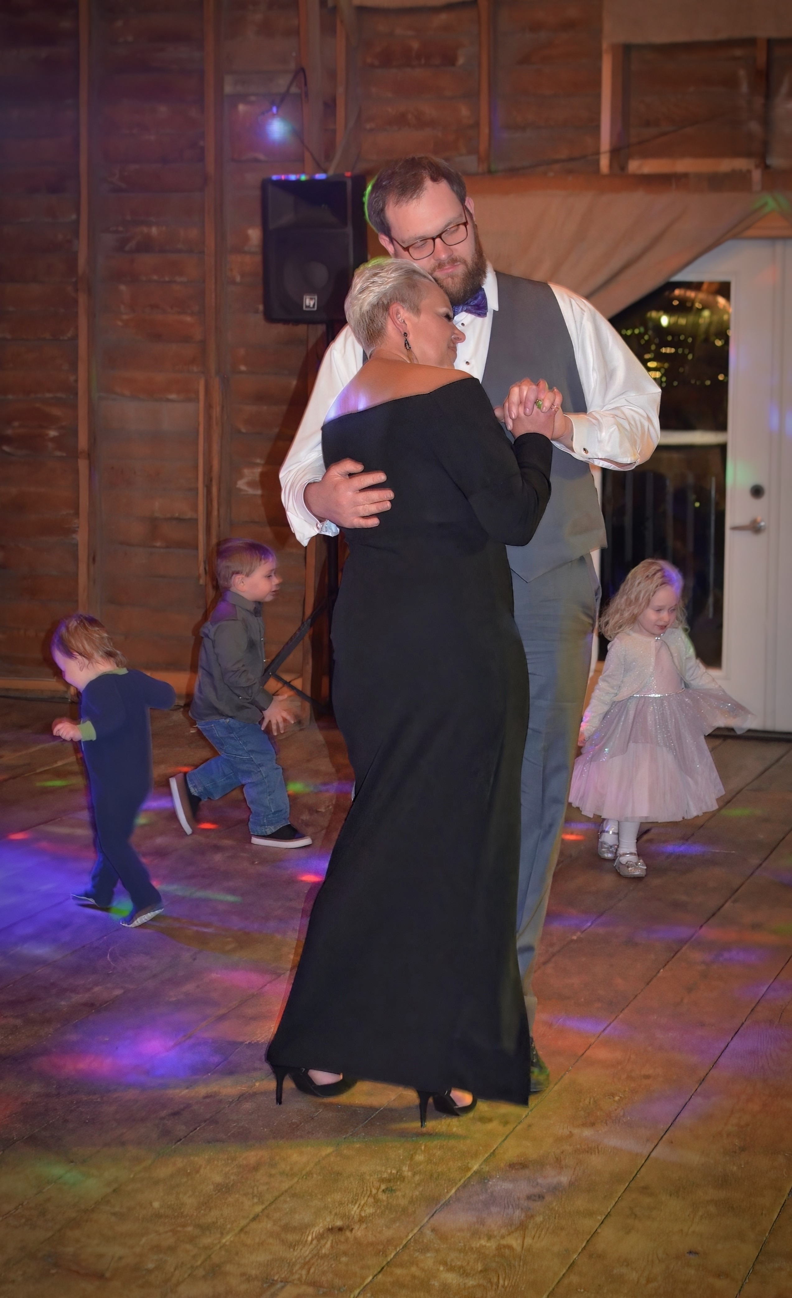 Groom Dancing with Mother by Lance Albers Photography