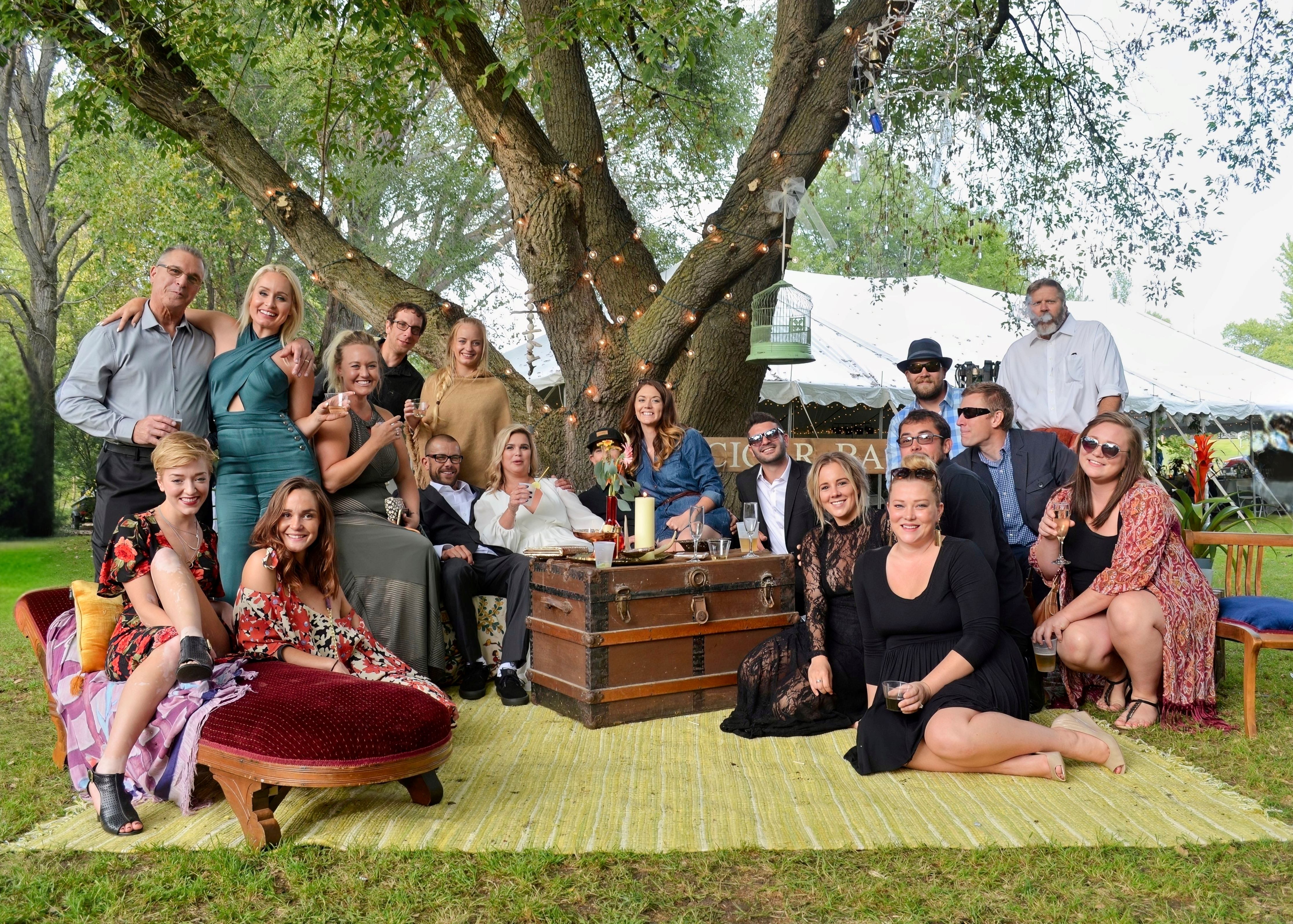 Group Photography at a Wedding By Lance Albers