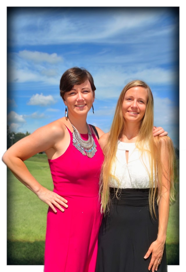 Two Women at a Wedding (Lance Albers Photography)