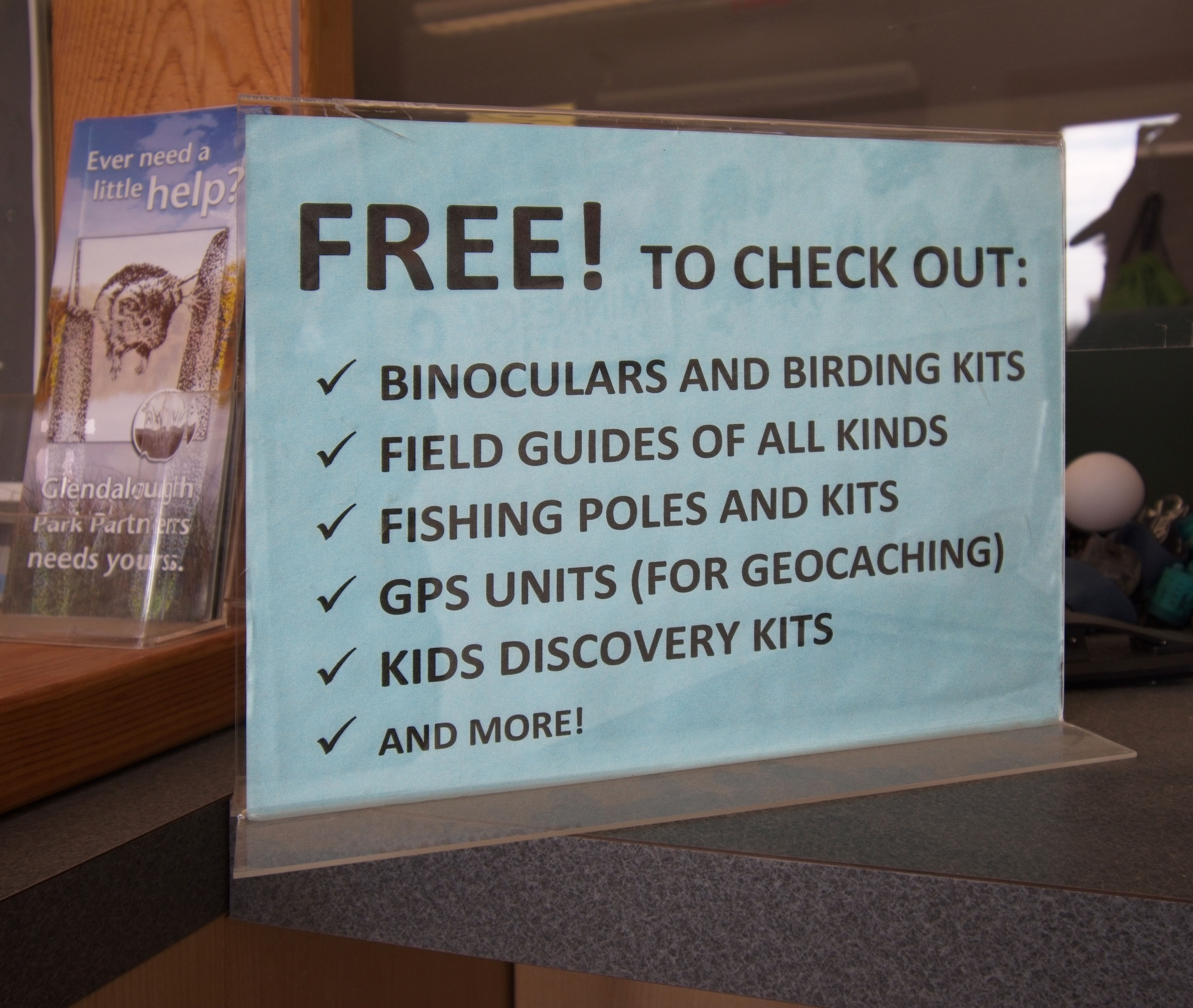 Check Out Items at Glendalough State Park, MInnesota