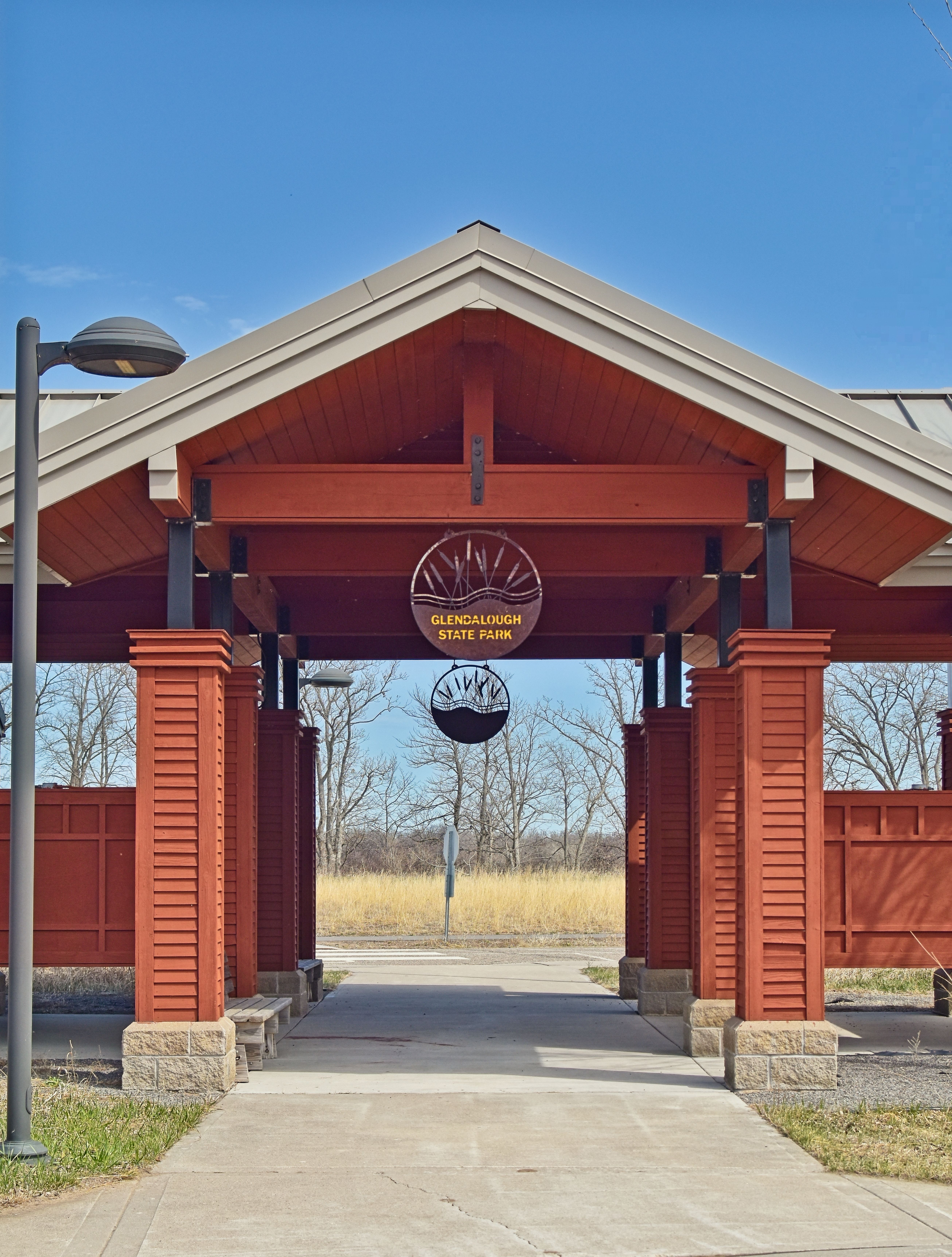 Glendalough State Park Entrance Building (Lance Albers Art and Photography)
