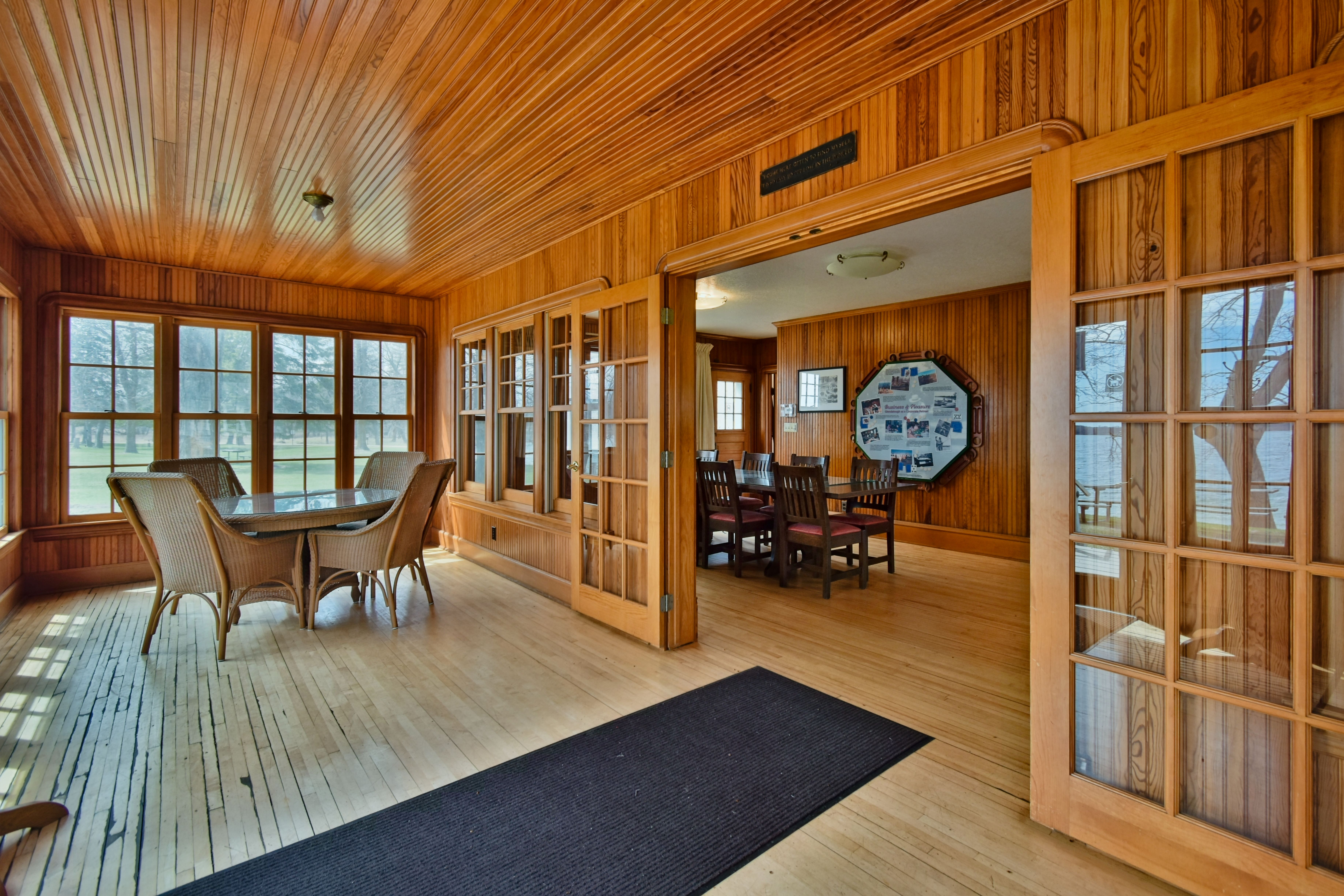 Lodge Porch at Glendalough (Lance Albers Art and Photography)